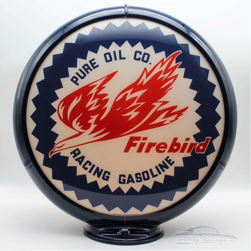Pure Oil Co. Firebird Gas Pump Globe Lamp - 16.5" x 18.75" x 8"