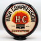 Supertest H-C Gas Pump Globe Lamp - 16.5" x 18.75" x 8"