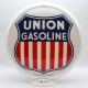 Union Gasoline Shield Glass Gas Pump Globe Lamp - 16.5" x 18.75" x 8"