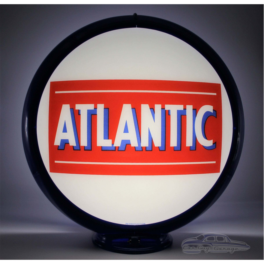Atlantic Glass Gas Pump Globe Lamp w/ Base - 16.5" x 18.75" x 8"