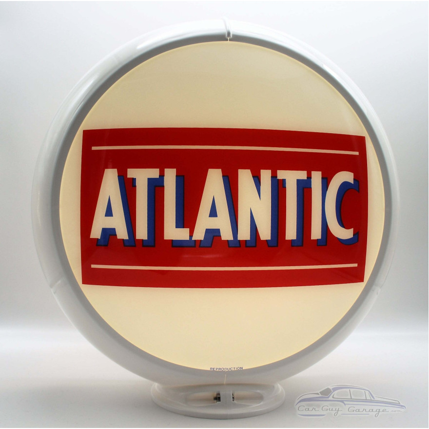 Atlantic Glass Gas Pump Globe Lamp w/ Base - 16.5" x 18.75" x 8"