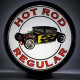 Hot Rod Regular Double-Sided Gas Pump Globe Lamp - 16.5" x 18.75" x 8"