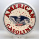 American Gasoline Gas Pump Globe Lamp - 16.5" x 18.75" x 8"