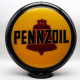 Pennzoil Double-Sided Glass Gas Pump Globe Lamp with Base - 16.5" x 18.75" x 8"