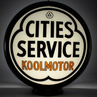 Cities Service Koolmotor Gas Pump Globe Lamp - 16.5" x 18.75" x 8"