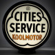 Cities Service Koolmotor Gas Pump Globe Lamp - 16.5" x 18.75" x 8"