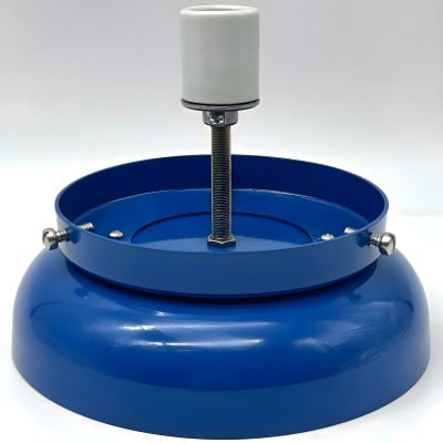 Vintage Gulf Glass Gas Pump Globe Lamp - Nostalgic Charm