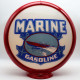 Marine Gasoline Glass Gas Pump Globe Lamp - 16.5" x 18.75" x 8"