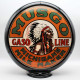 Musgo Gasoline Glass Pump Globe Lamp - 16.5" x 18.75" x 8"