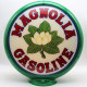 Magnolia Gasoline Glass Gas Pump Globe Lamp - 16.5" x 18.75" x 8"