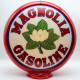 Magnolia Gasoline Glass Gas Pump Globe Lamp - 16.5" x 18.75" x 8"