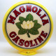 Magnolia Gasoline Glass Gas Pump Globe Lamp - 16.5" x 18.75" x 8"