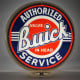 Buick Authorized Service Gas Pump Globe Lamp - 16.5" x 18.75" x 8"