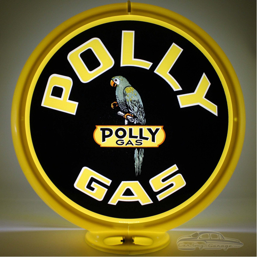 Polly Gas Double-Sided Glass Pump Globe Lamp - 16.5" x 18.75" x 8"