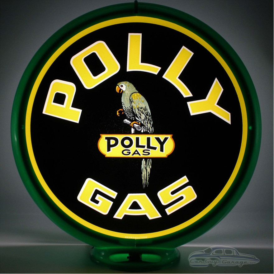 Polly Gas Double-Sided Glass Pump Globe Lamp - 16.5" x 18.75" x 8"
