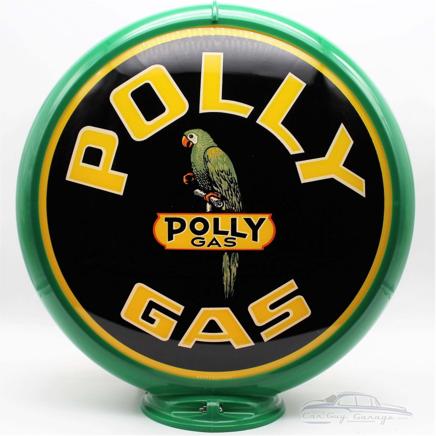 Polly Gas Double-Sided Glass Pump Globe Lamp - 16.5" x 18.75" x 8"