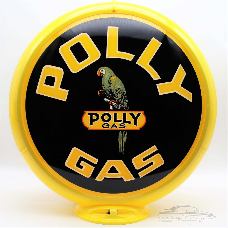 Polly Gas Double-Sided Glass Pump Globe Lamp - 16.5" x 18.75" x 8"