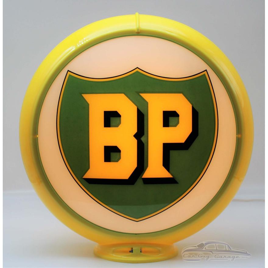BP Shield Gas Pump Globe Lamp - 16.5" x 18.75" x 8"