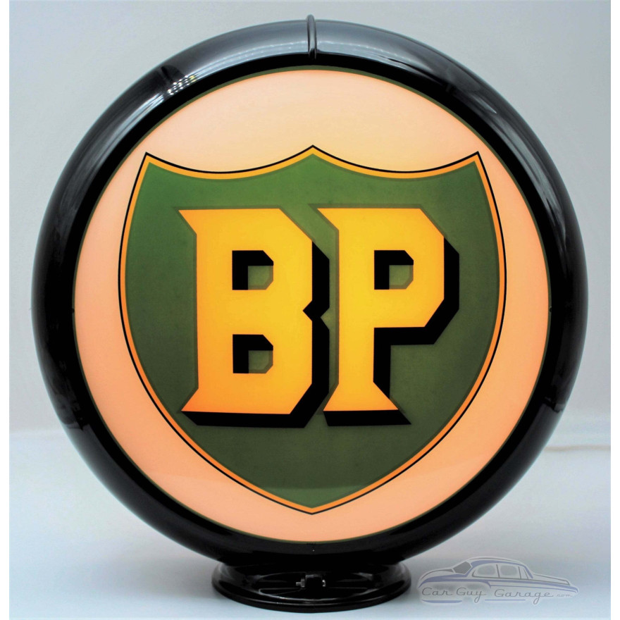 BP Shield Gas Pump Globe Lamp - 16.5" x 18.75" x 8"