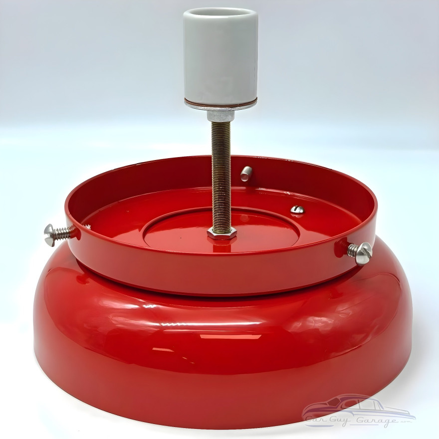 Chevrolet Corvette Glass Gas Pump Globe Lamp - 16.5" x 18.75" x 8"