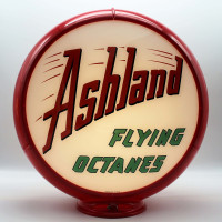 Ashland Flying Octanes Gas Pump Globe Lamp - 16.5" x 18.75" x 8"