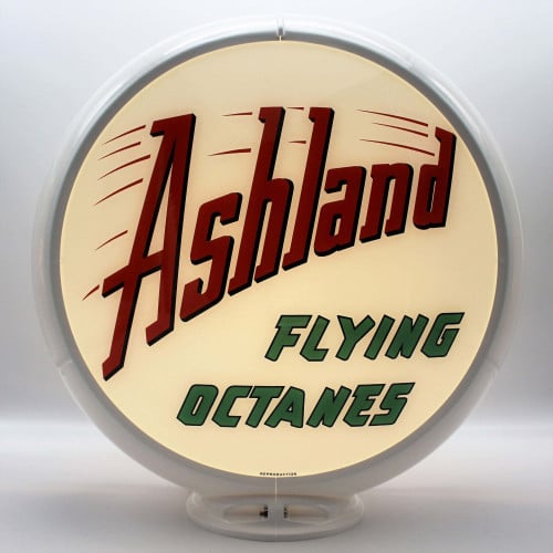 Ashland Flying Octanes Gas Pump Globe Lamp - 16.5" x 18.75" x 8"