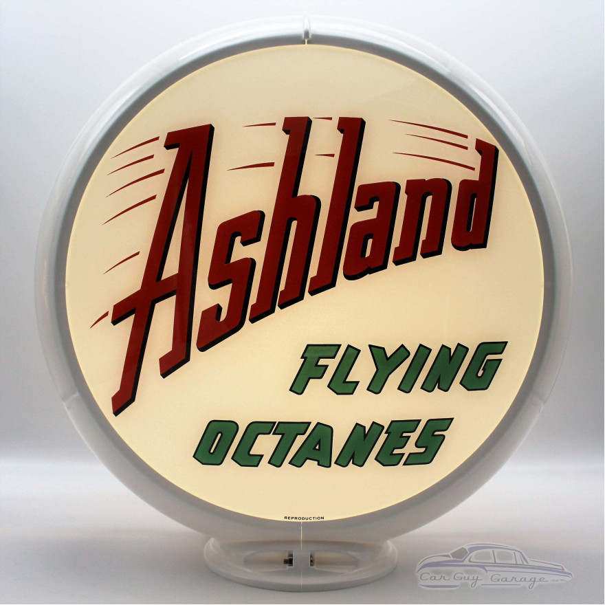 Ashland Flying Octanes Gas Pump Globe Lamp - 16.5" x 18.75" x 8"