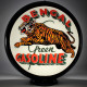 Bengal Green Gasoline Gas Pump Globe Lamp - 16.5" x 18.75" x 8"