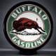 Buffalo Gasoline Glass Gas Pump Globe Lamp - 16.5" x 18.75" x 8"
