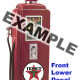 Texaco Tokheim 39 Replica Gas Pump - 76" Tall x 32" Wide x 16" Deep