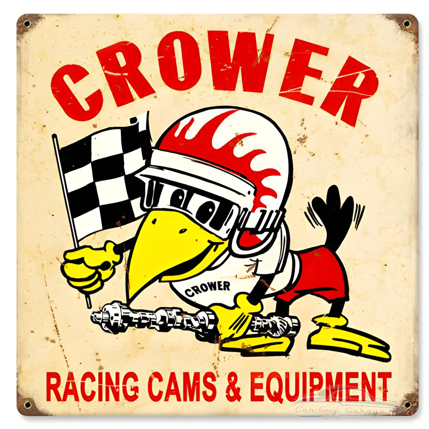 Racing Cams Metal Sign - 12" x 12"