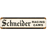 Racing Cams Metal Sign - 5" x 20"