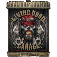 Radiator Zombie Metal Sign - 24" x 32"