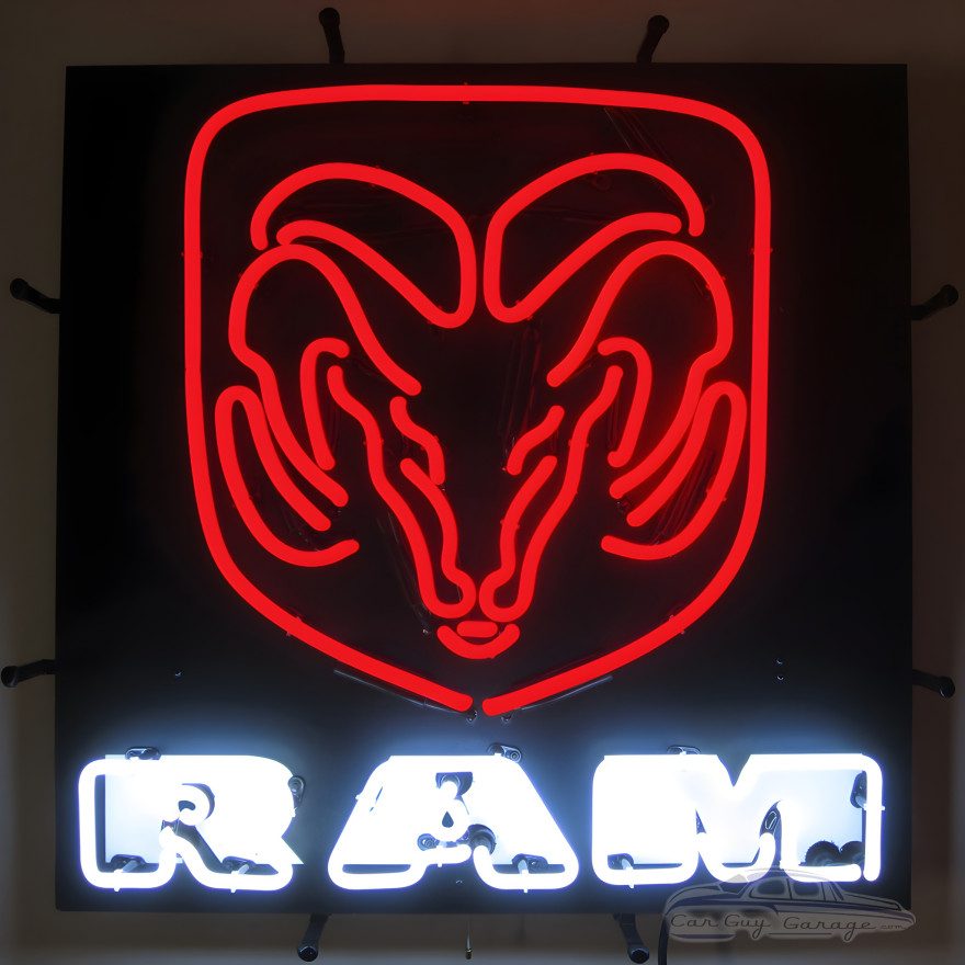 Ram Red Neon Sign