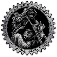Reaper Metal Sign - 24" x 24"