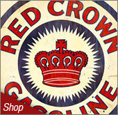 Red Crown Gasoline Signs