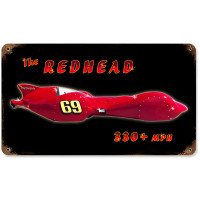 Redhead Sign - 14" x 8"