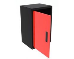 Red 15 inch Professional Grade Wall Cabinet