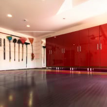 Ulti-mate Garage Cabinets in Ruby Red