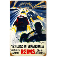 Reims Metal Sign - 18" x 12"