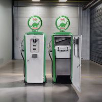 Sinclair Dino Gas Pump Jockey Box - 78" Tall x 34" Wide x 22" Deep