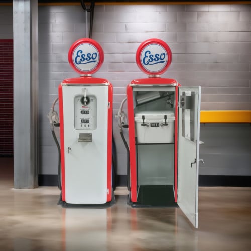 Esso Replica Tokheim 79 Beer Tap Gas Pump