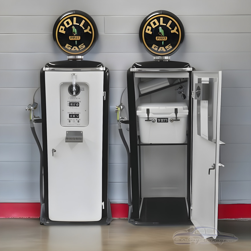 Polly Gas Replica Beer Tap Gas Pump Polly Gas Replica Beer Tap Gas Pump