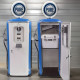 Pure Oil Vintage Gas Pump Beer Tap Jockey Box - 78" Tall x 34" Wide x 22" Deep