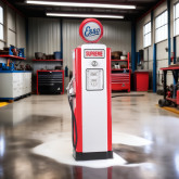 Esso Replica Wayne 70 Gas Pump - Illuminated, Customizable