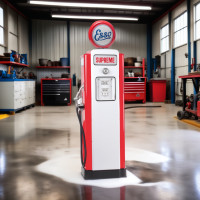 Esso Wayne 70 Gas Pump Replica - 90" Tall x 30" Wide x 18" Deep