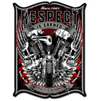 Respect Metal Sign - 18" x 24"