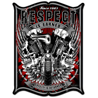 Respect Metal Sign - 24" x 33"