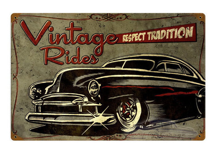 Respect Tradition Metal Sign - 12" x 18"