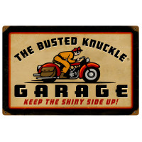 Retro Rider Sign - 18" x 12"